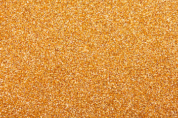 Image showing Golden Christmas Glittering background
