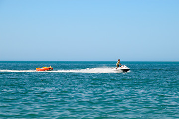 Image showing Water motorcycle