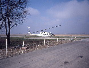 Image showing UN helipad