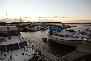 Image showing Jomfruland the sunset.