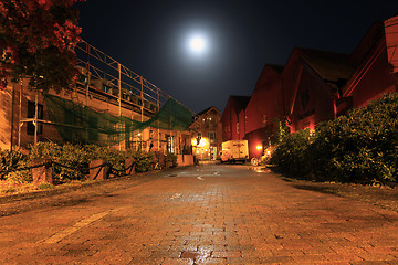 Image showing Night in Kristiansand