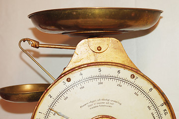 Image showing old scale