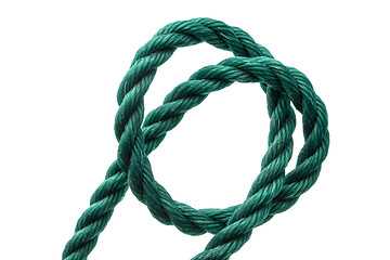 Image showing Green rope