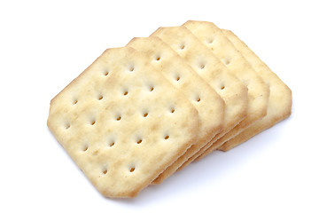 Image showing salty crackers