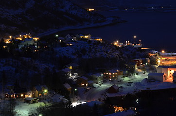 Image showing Winternight in Northern Norway