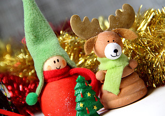 Image showing Christmas toys 