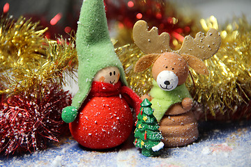 Image showing Christmas toys 