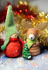 Image showing Christmas toys 