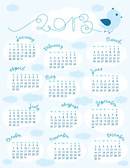 Image showing 2013 calendar