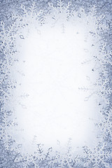 Image showing Snowflakes background