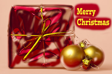 Image showing Merry Christmas card