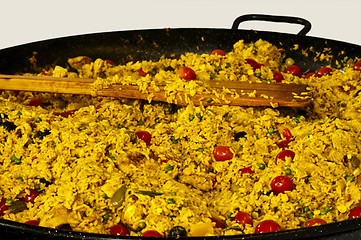 Image showing Paella