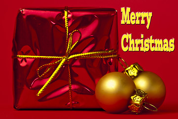 Image showing Merry Christmas card