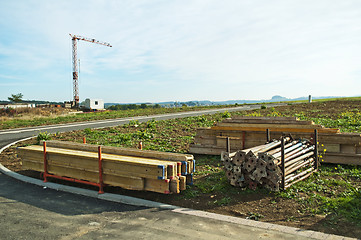 Image showing construction field 