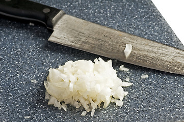 Image showing sliced onion