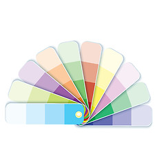 Image showing Swatches with tints  Raster