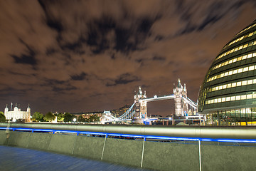 Image showing LONDON, SEP 28: London City Hall, headquarter of London Authorit