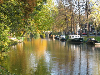 Image showing Canal in Utrecht