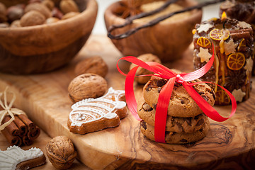 Image showing Christmas cookies