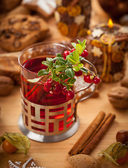 Image showing Hot wine punch