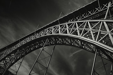 Image showing Dom Luis Bridge Porto