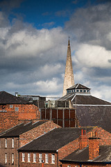 Image showing The roofs in York