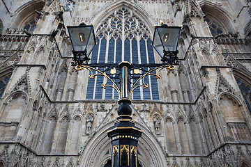 Image showing York Minster Cathedral, York, England 