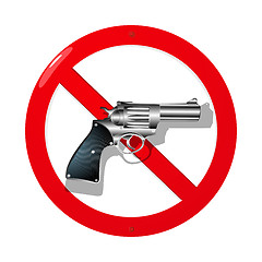 Image showing No guns