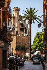 Image showing Small Street in Palma de Mallorca