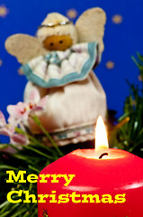 Image showing Merry Christmas card