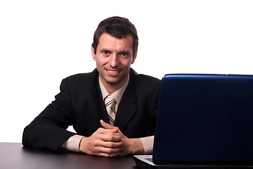 Image showing happy businessman