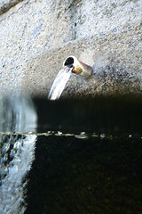 Image showing water fountain, water fountain of life, nature