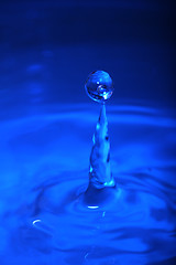 Image showing transparent drops of water, nice beautiful background photo