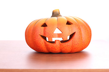 Image showing Scary Lantern halloween pumpkin