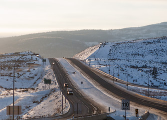 Image showing Highway in British Columbia