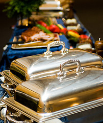 Image showing Two chafing dishes