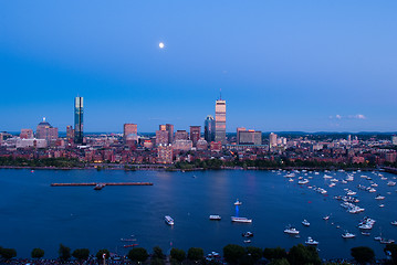 Image showing Boston's Back Bay and Cambridge, MA