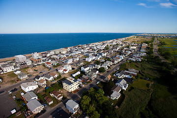 Image showing Suburb aerial view