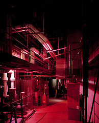 Image showing Industrial basement