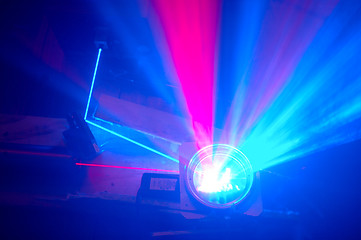 Image showing Laser beams