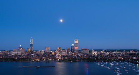 Image showing Boston's Back Bay and Cambridge, MA