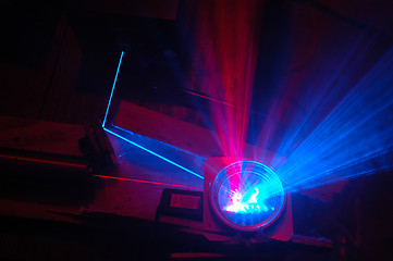 Image showing Laser beams