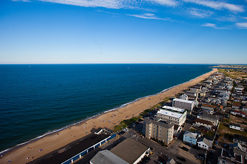 Image showing Suburb aerial view