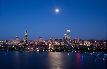 Image showing Boston's Back Bay and Cambridge, MA