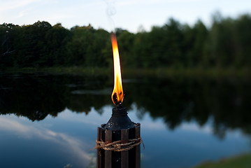 Image showing Tiki torch