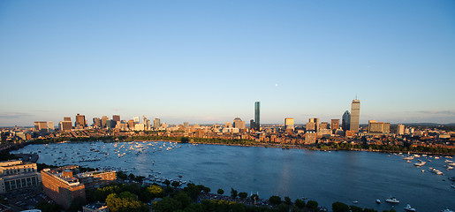 Image showing Boston's Back Bay and Cambridge, MA