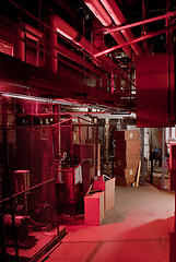 Image showing Industrial basement