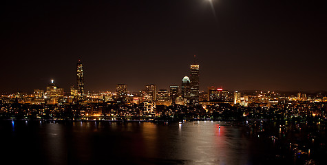 Image showing Boston's Back Bay and Cambridge, MA