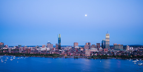 Image showing Boston's Back Bay and Cambridge, MA