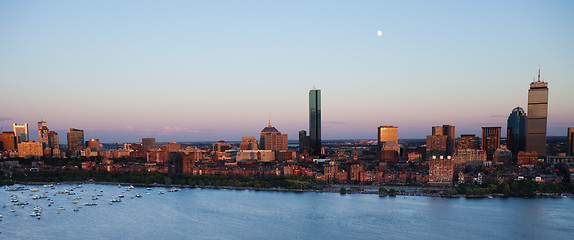 Image showing Boston's Back Bay and Cambridge, MA